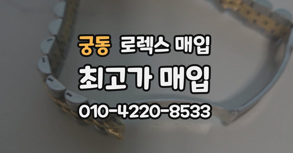 궁동 로렉스 매입