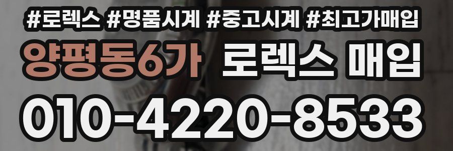 양평동6가 로렉스 매입