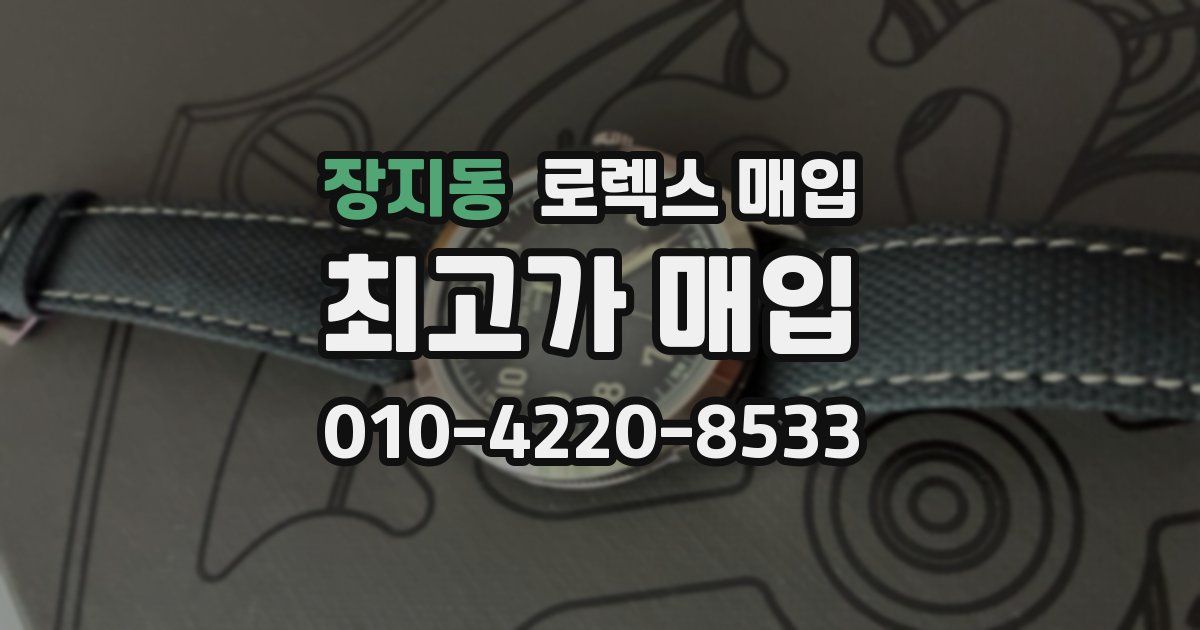 장지동 로렉스 매입