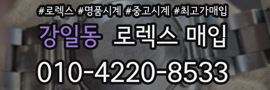 강일동 로렉스 매입