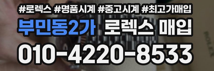 부민동2가 로렉스 매입