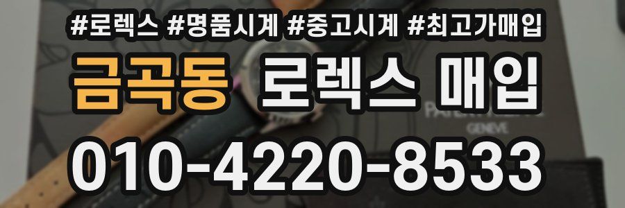 금곡동 로렉스 매입