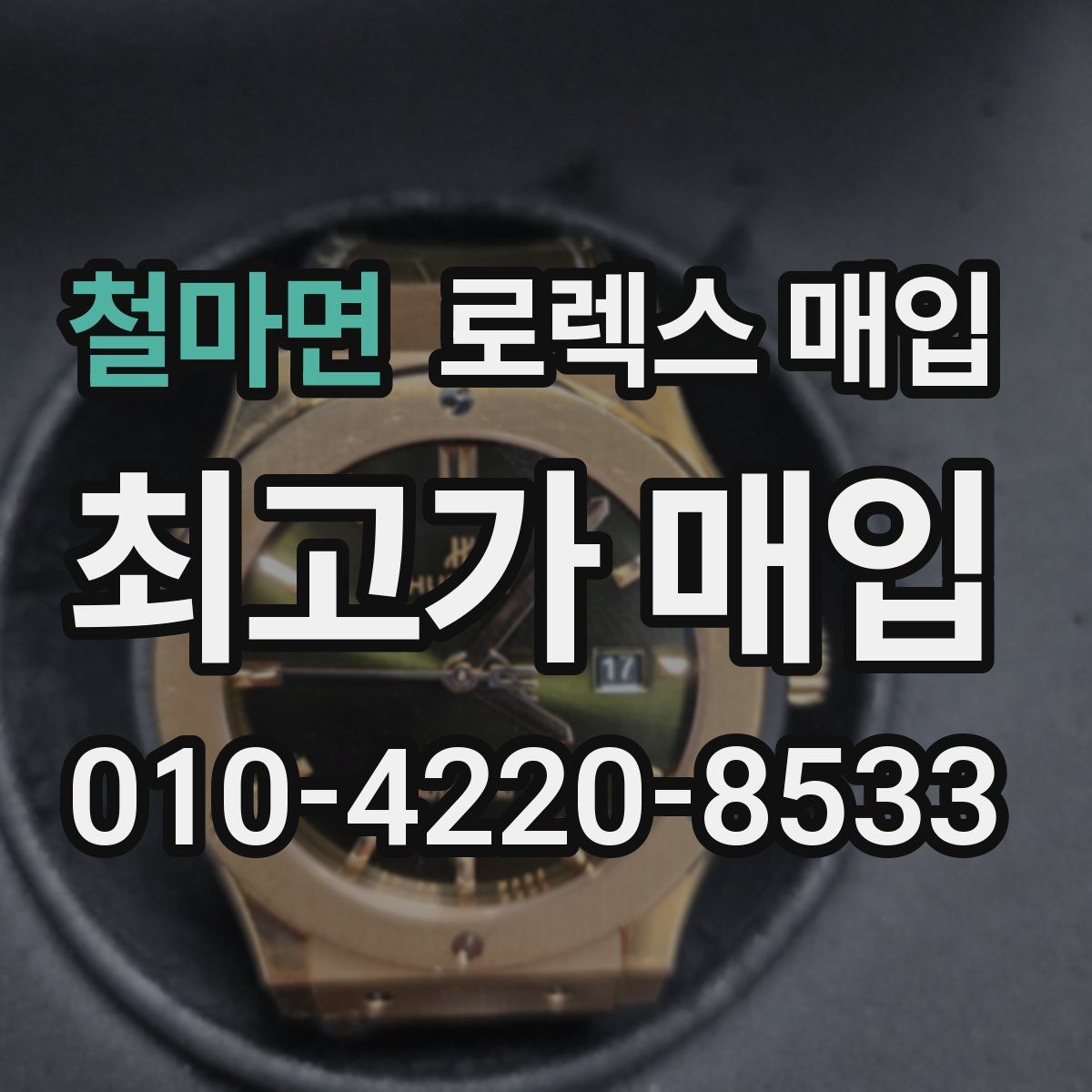 철마면 로렉스 매입