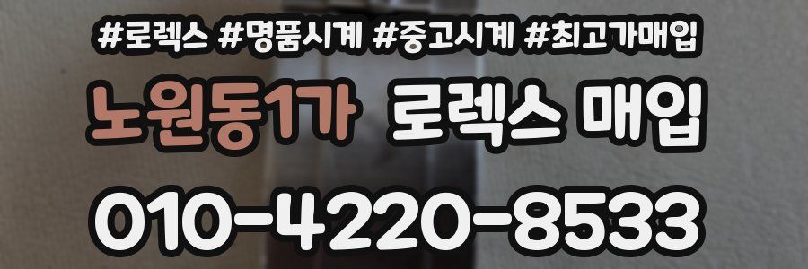 노원동1가 로렉스 매입