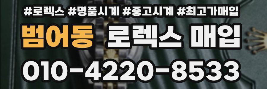 범어동 로렉스 매입