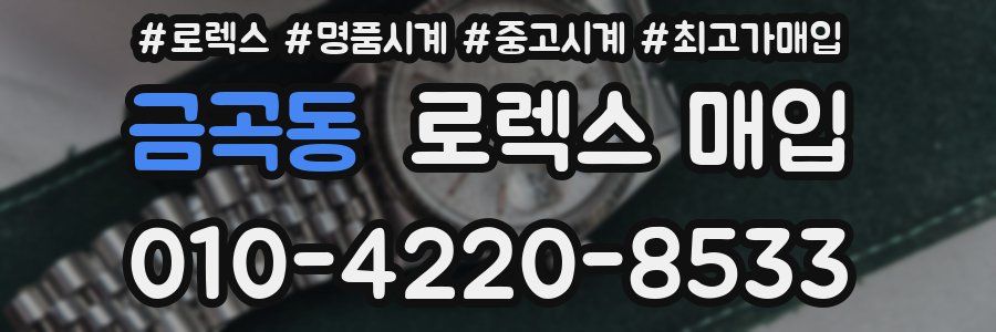 금곡동 로렉스 매입