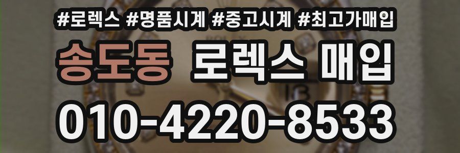 송도동 로렉스 매입