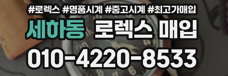 세하동 로렉스 매입