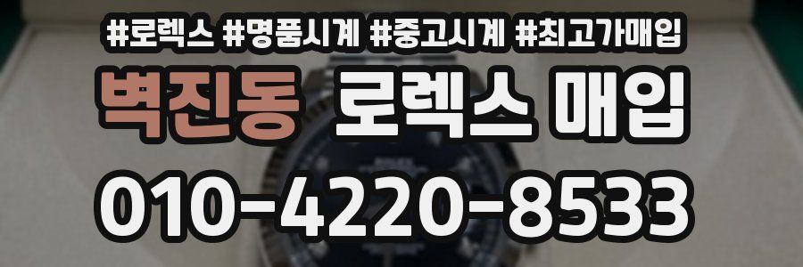 벽진동 로렉스 매입