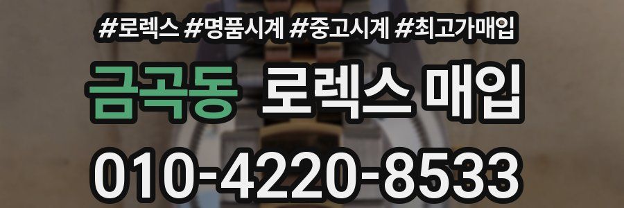 금곡동 로렉스 매입