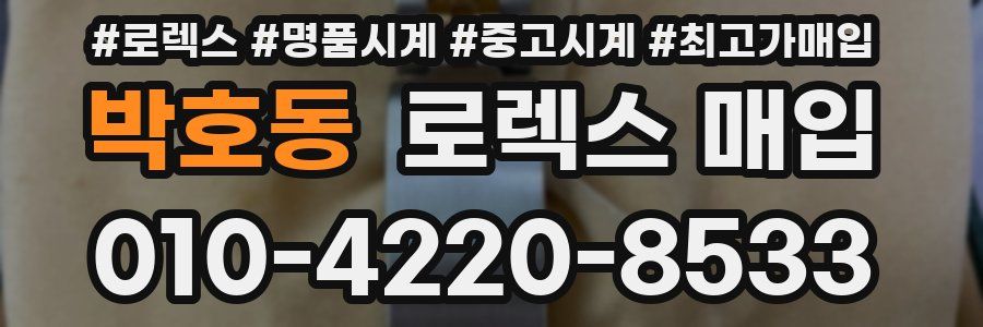 박호동 로렉스 매입