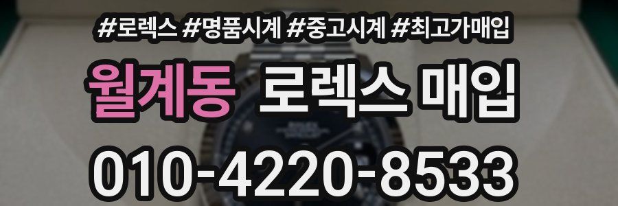 월계동 로렉스 매입
