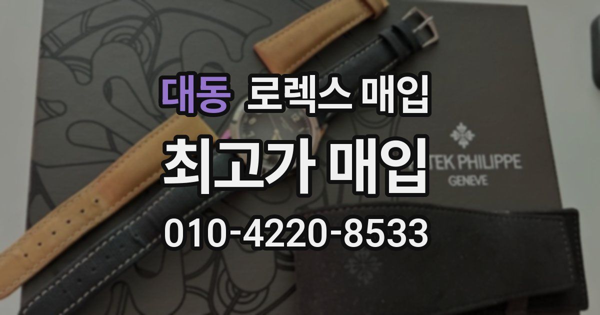 대동 로렉스 매입