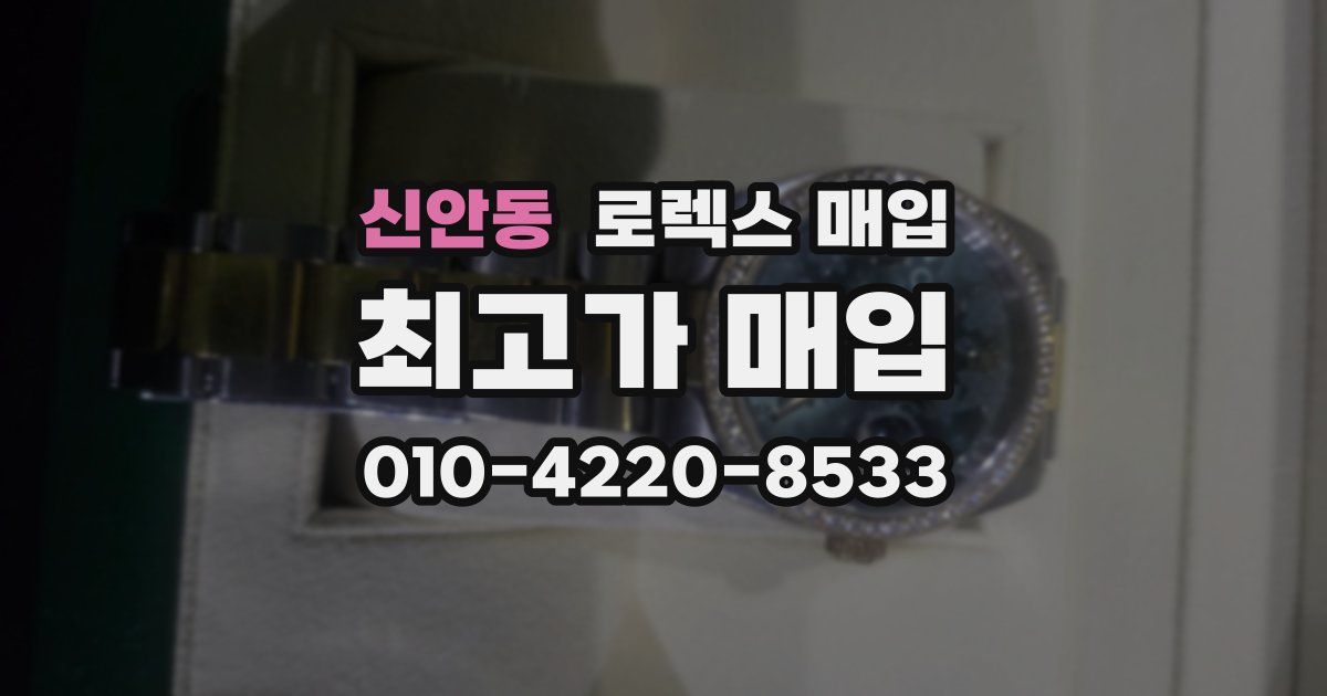 신안동 로렉스 매입