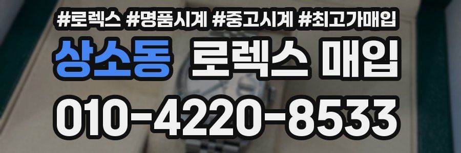 상소동 로렉스 매입