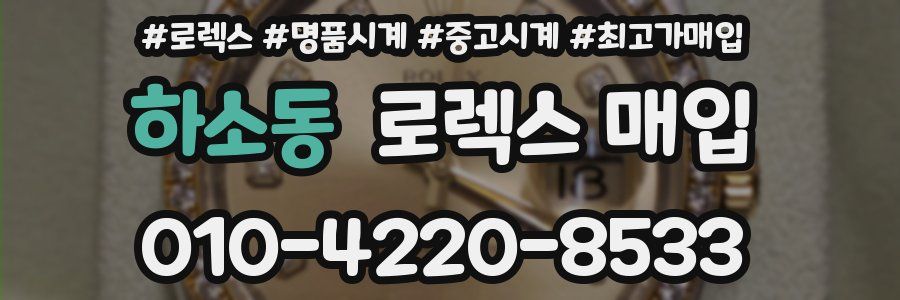 하소동 로렉스 매입
