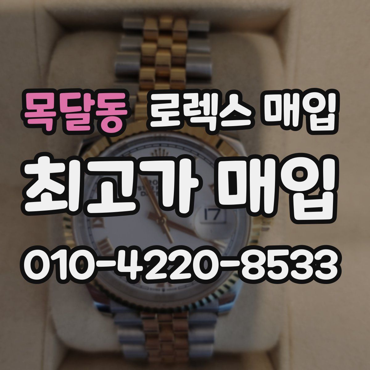 목달동 로렉스 매입