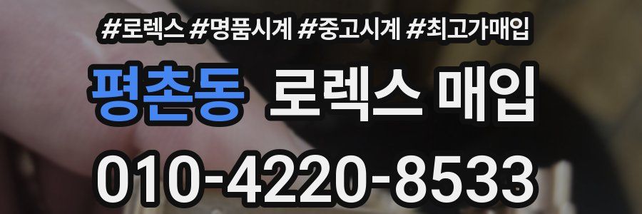 평촌동 로렉스 매입