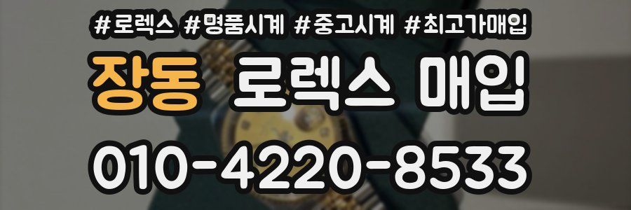 장동 로렉스 매입