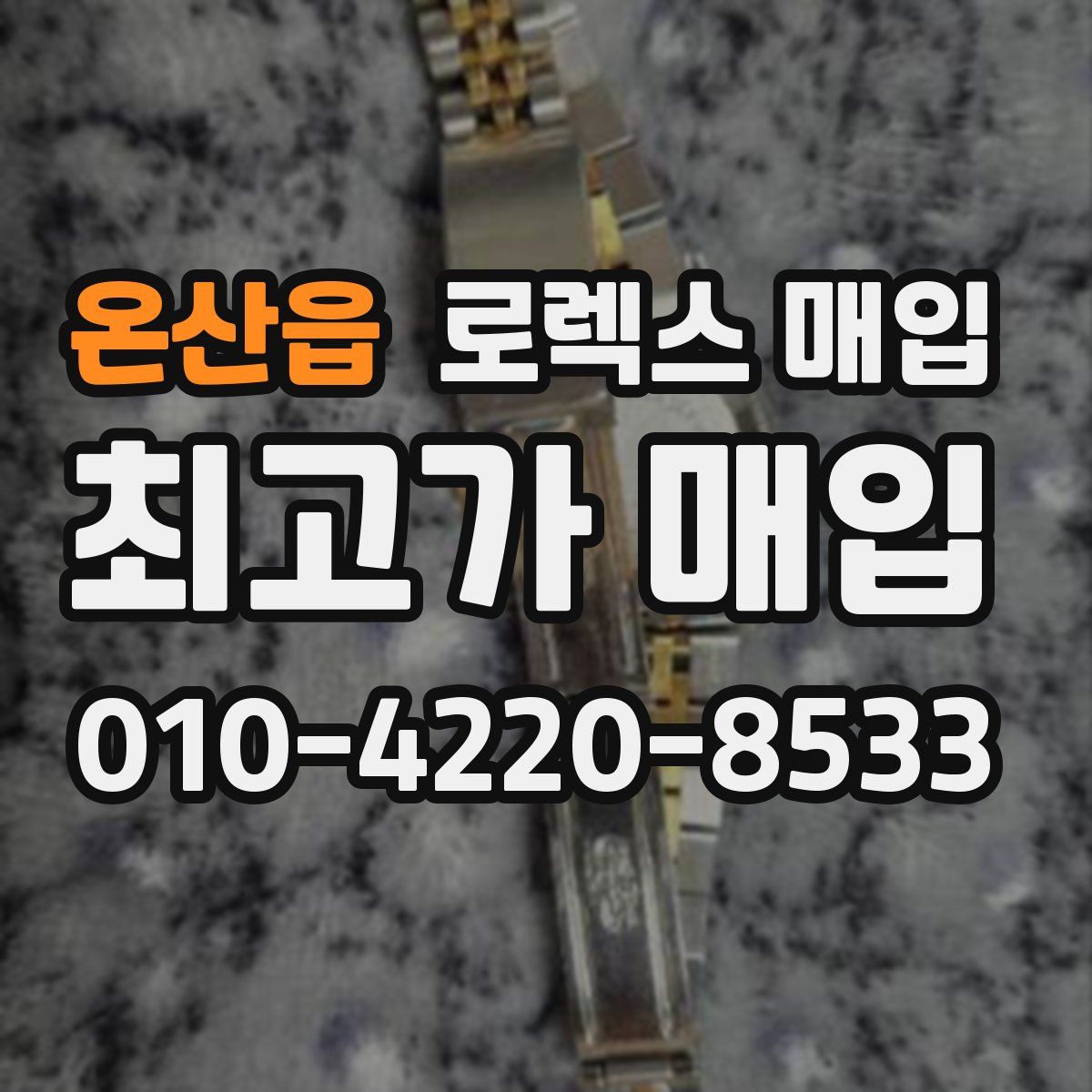 온산읍 로렉스 매입