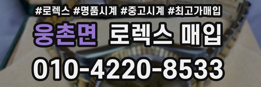 웅촌면 로렉스 매입