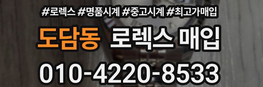 도담동 로렉스 매입