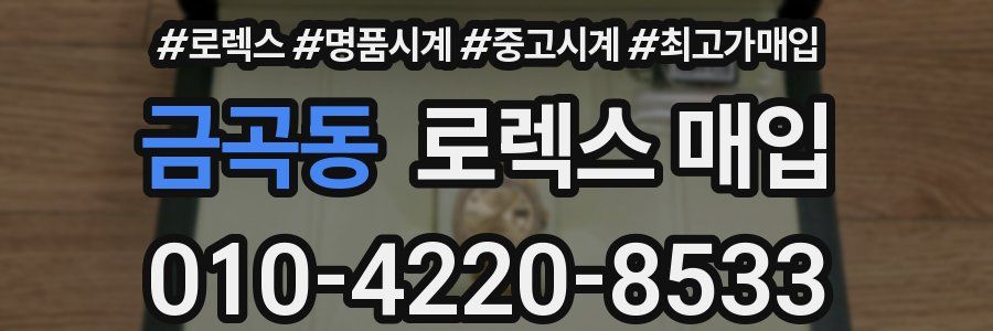 금곡동 로렉스 매입
