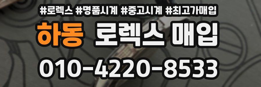 하동 로렉스 매입