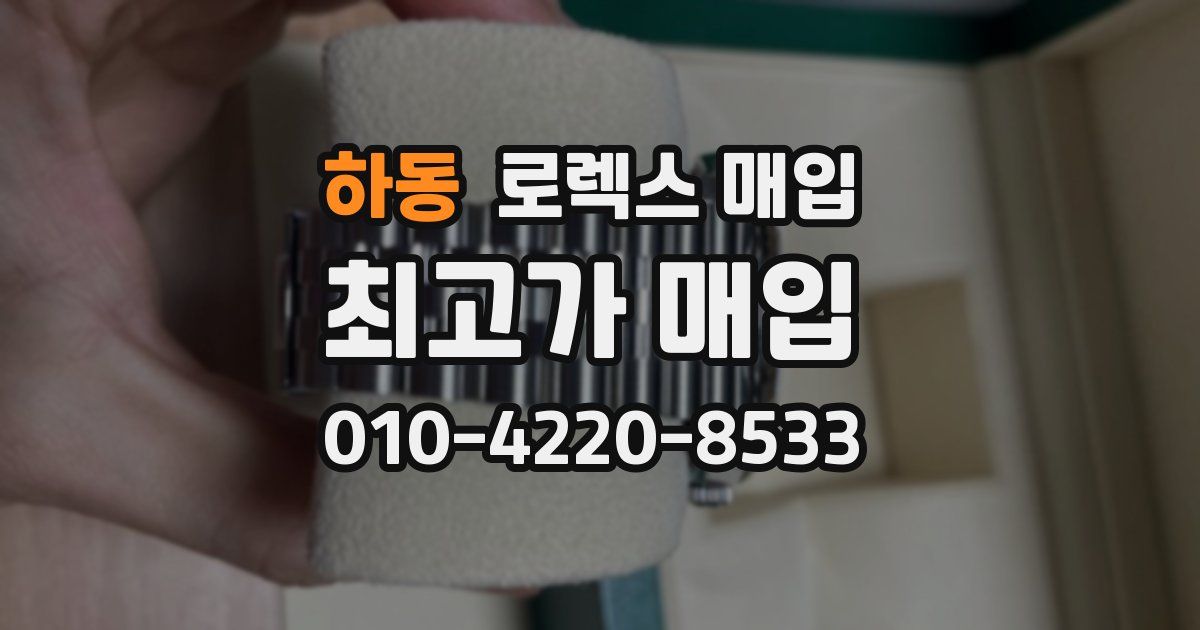 하동 로렉스 매입