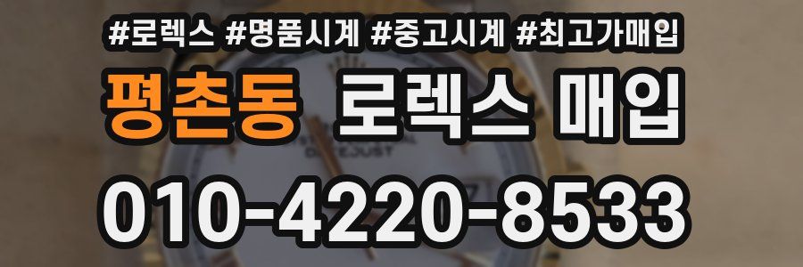 평촌동 로렉스 매입