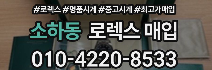 소하동 로렉스 매입