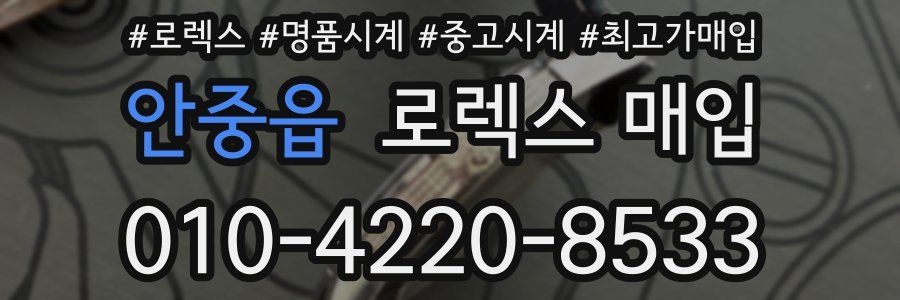 안중읍 로렉스 매입