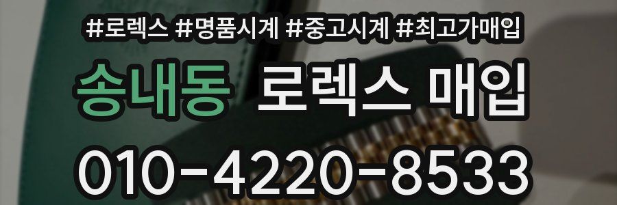 송내동 로렉스 매입