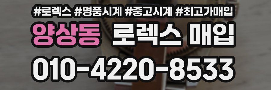 양상동 로렉스 매입