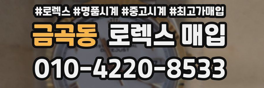 금곡동 로렉스 매입