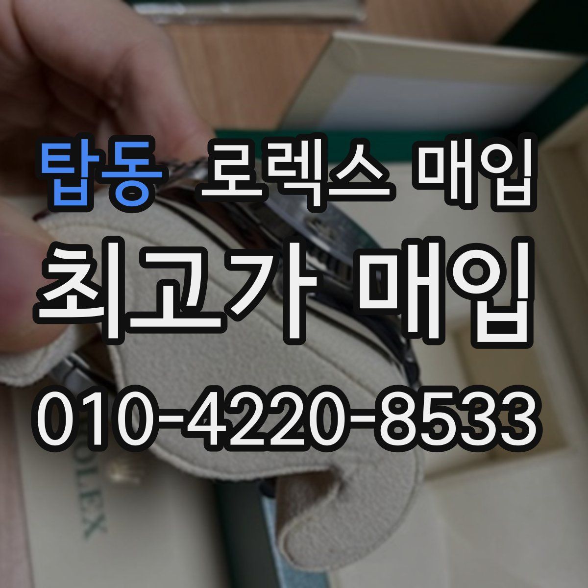 탑동 로렉스 매입