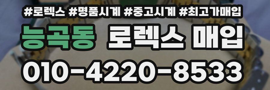 능곡동 로렉스 매입