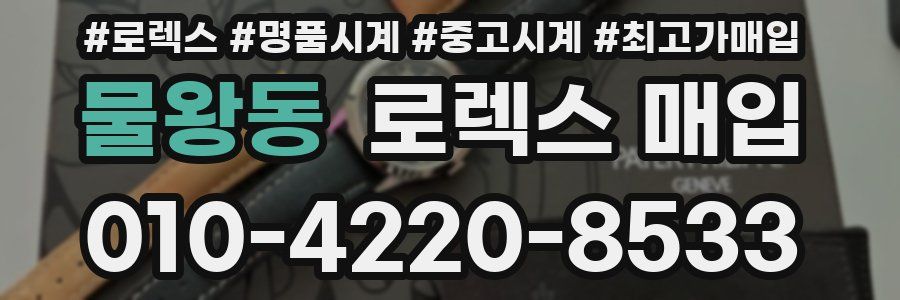 물왕동 로렉스 매입