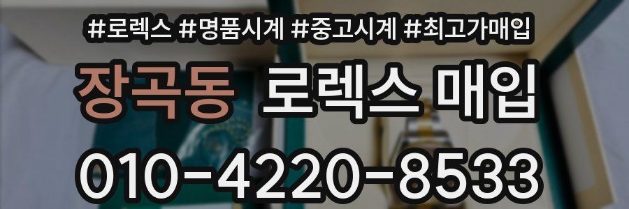 장곡동 로렉스 매입