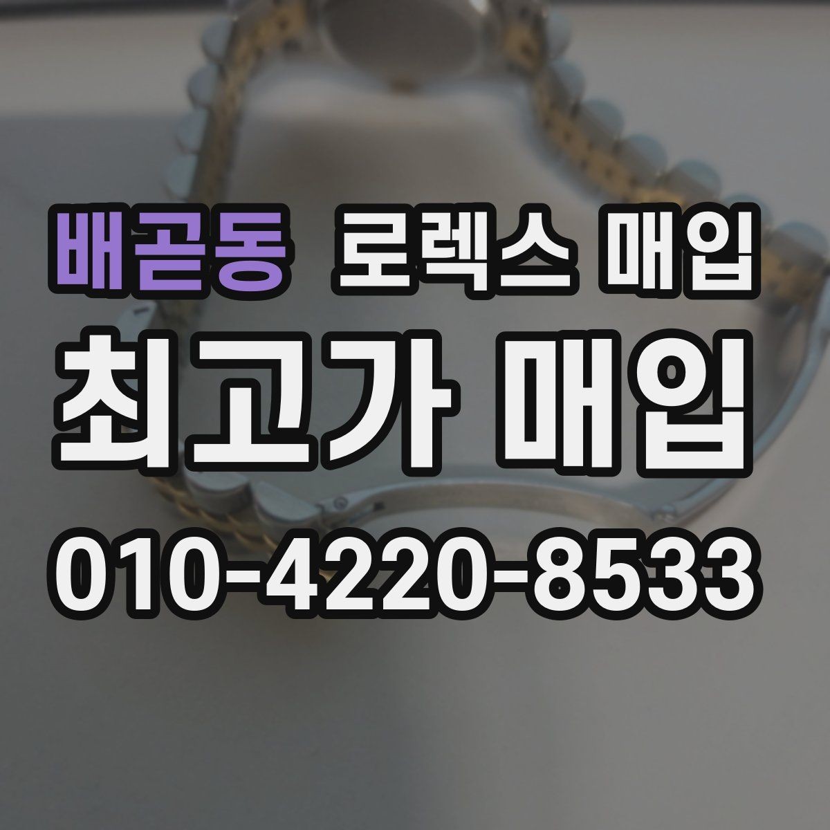 배곧동 로렉스 매입 거래 전에 해두면 좋은 간단 점검