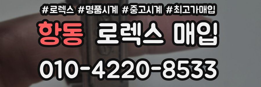 항동 로렉스 매입