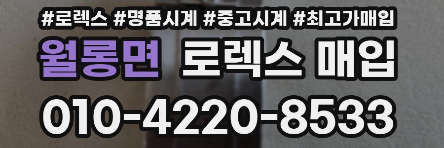 월롱면 로렉스 매입