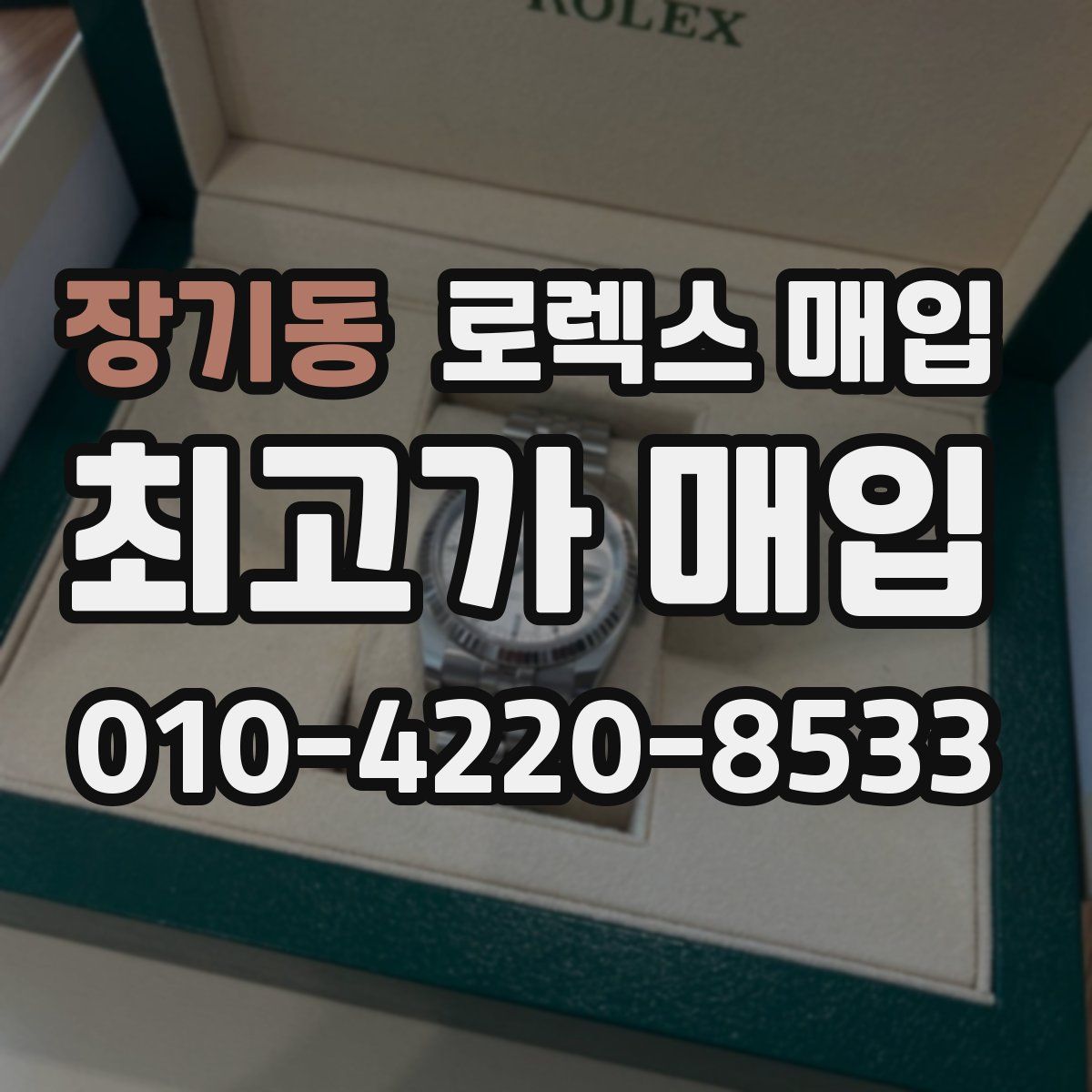 장기동 로렉스 매입