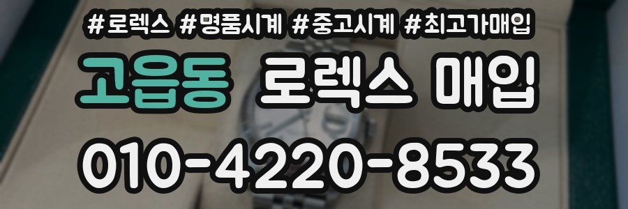 고읍동 로렉스 매입