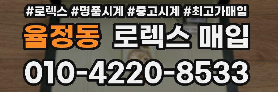 율정동 로렉스 매입