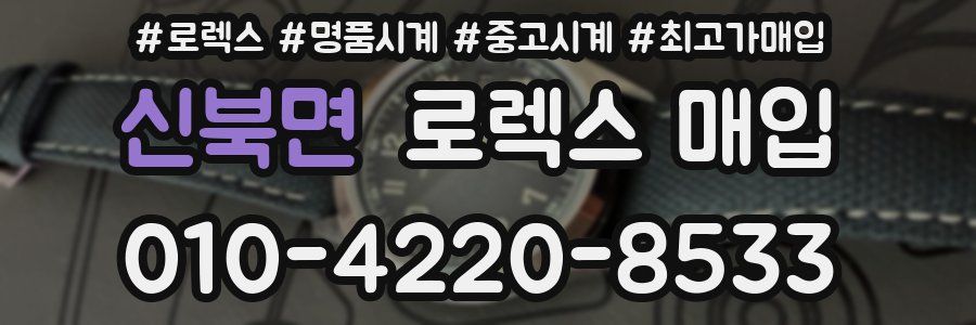 신북면 로렉스 매입