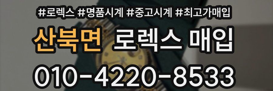 산북면 로렉스 매입