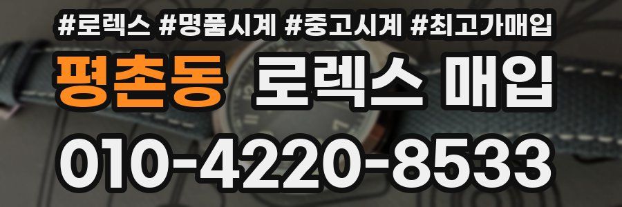 평촌동 로렉스 매입