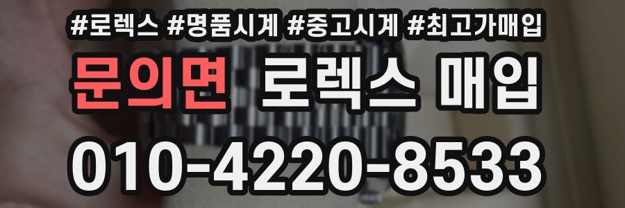 문의면 로렉스 매입