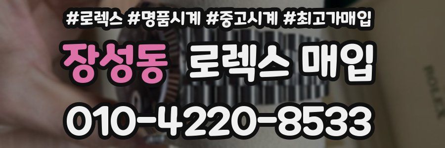 장성동 로렉스 매입